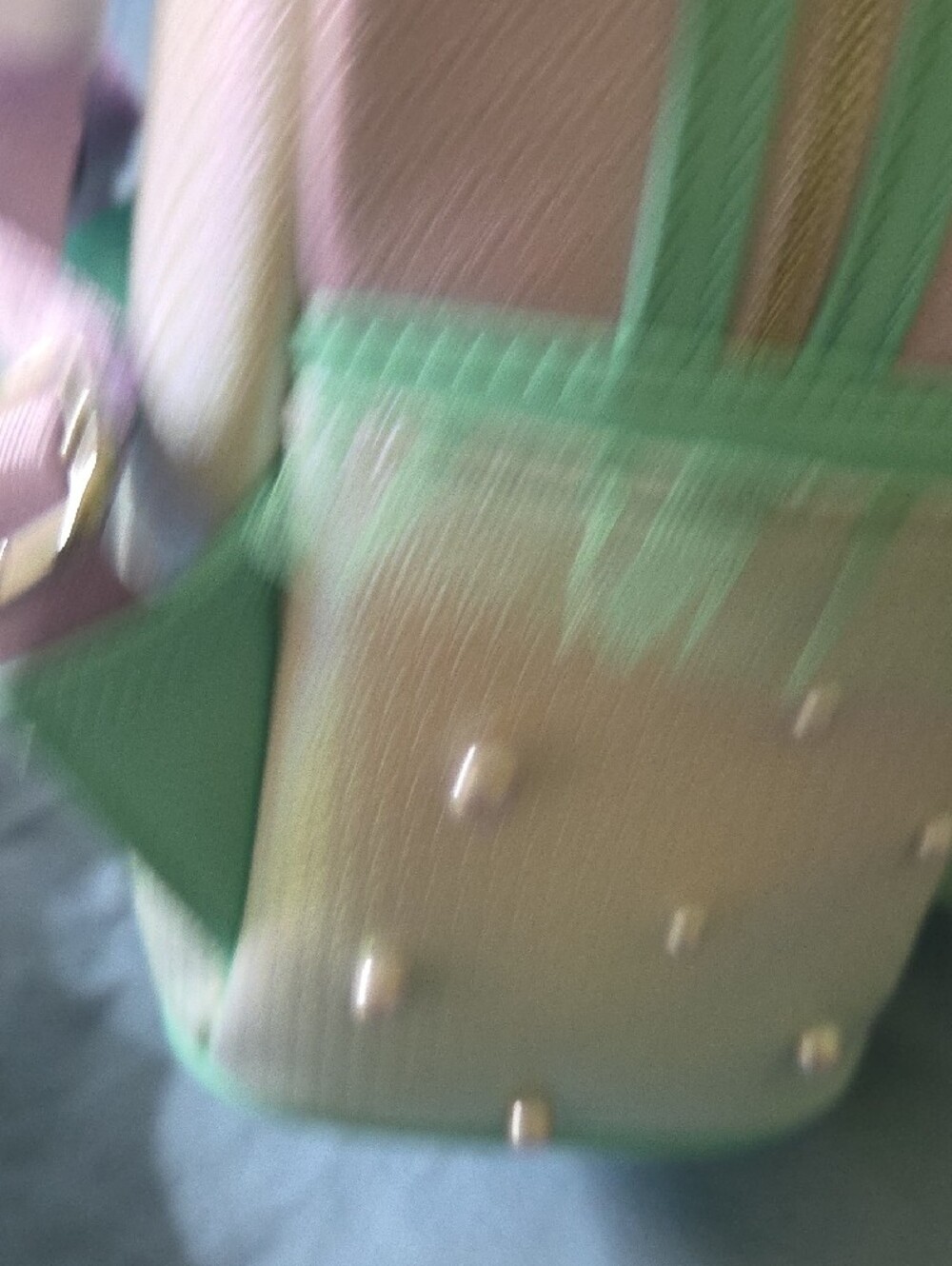 Loungefly Little Mermaid Iridescent Green Pearl Mermaid Mini Backpack - Picture 5 of 7